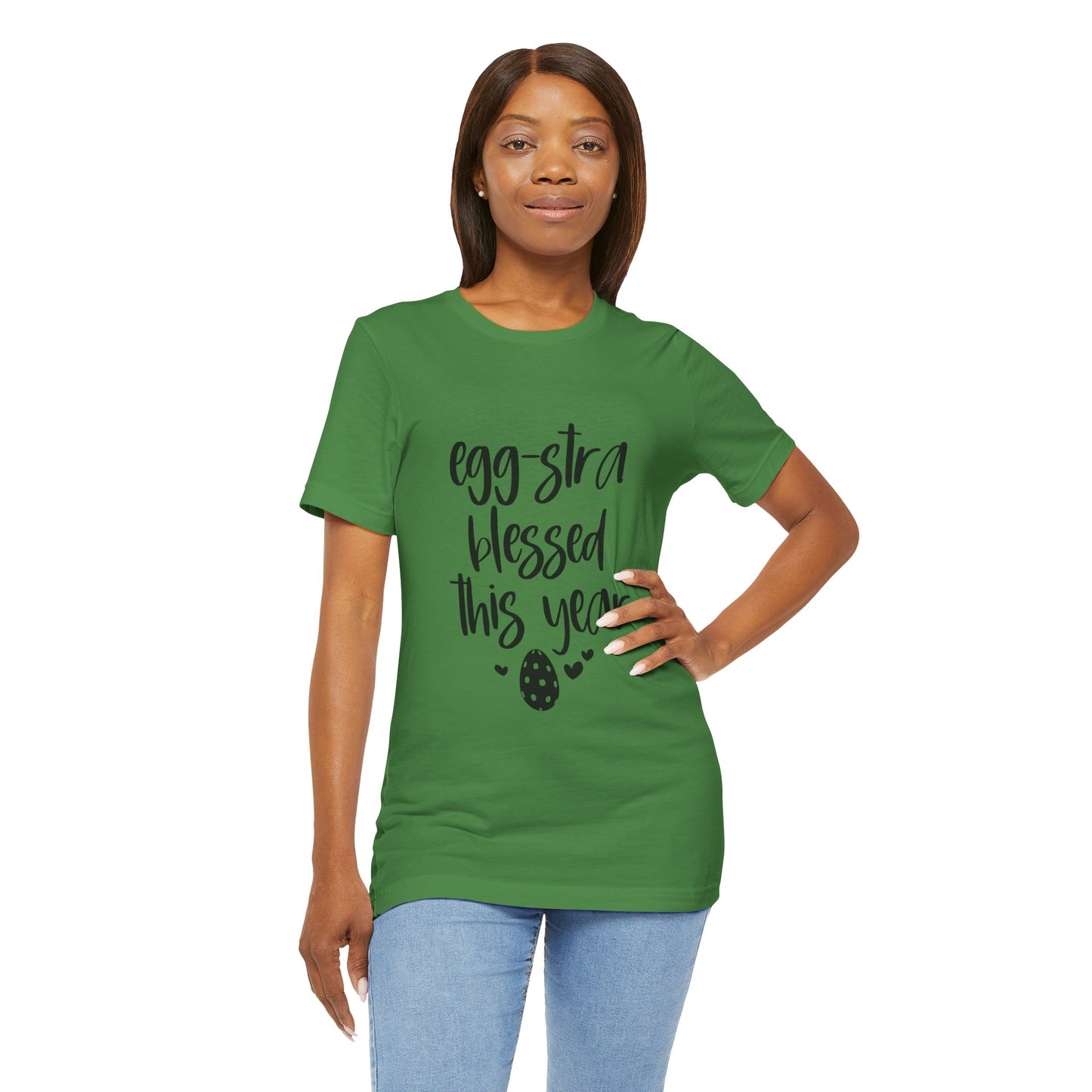 Faith-Based Easter Shirt – Eggstra Blessed This Year Tee