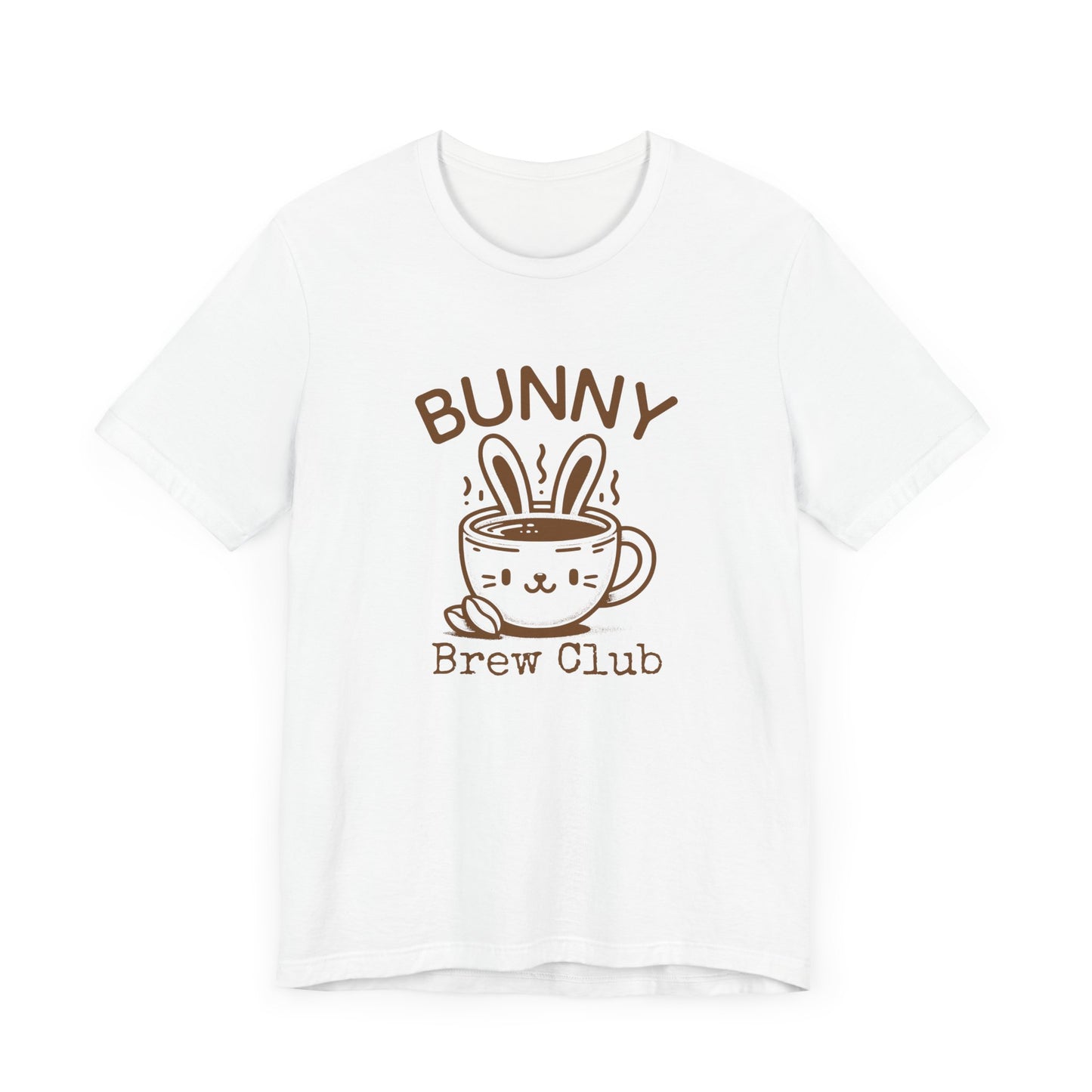 Coffee Easter Shirt – Bunny Brew Club Funny Easter Tee for Women