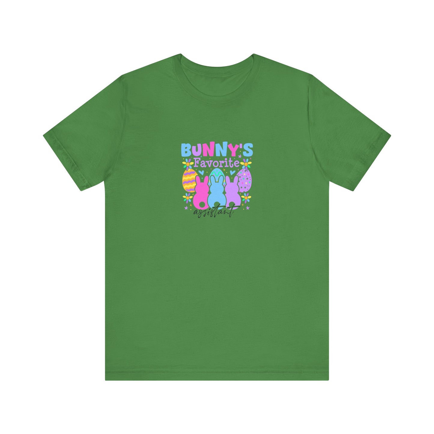 Leaf Women Easter Shirt – Bunny's Favorite Assistant Funny Bunny Tee