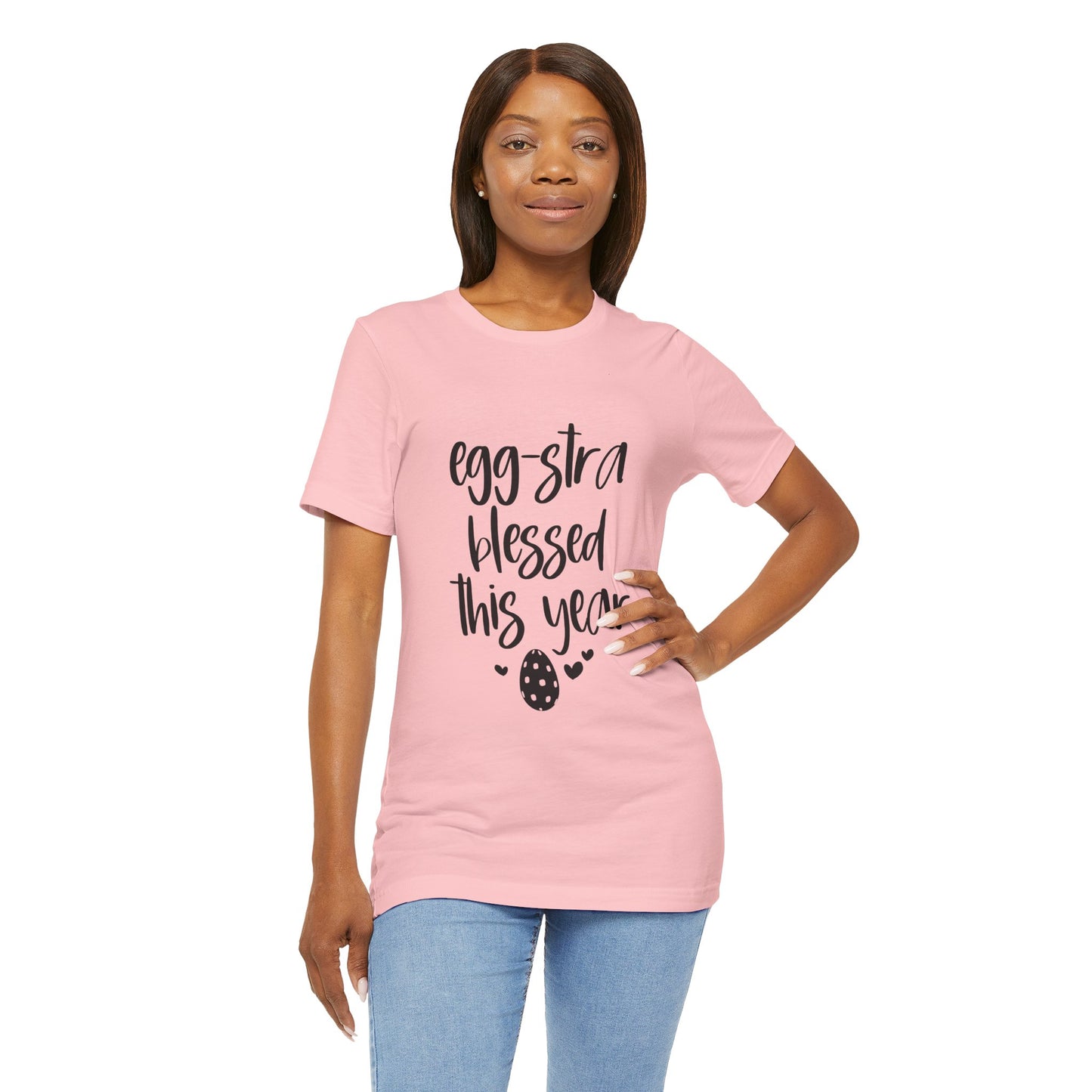 Faith-Based Easter Shirt – Eggstra Blessed This Year Tee