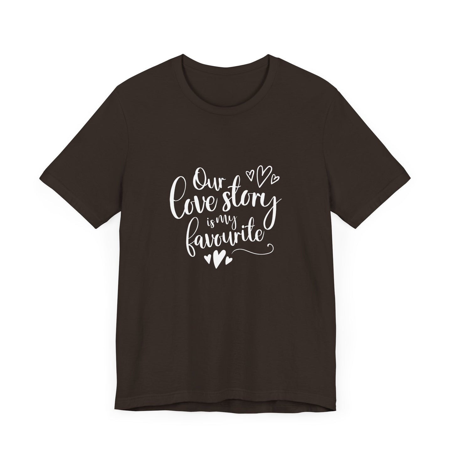 Couples Gift Shirt – Our Love Story Is My Favorite Tee