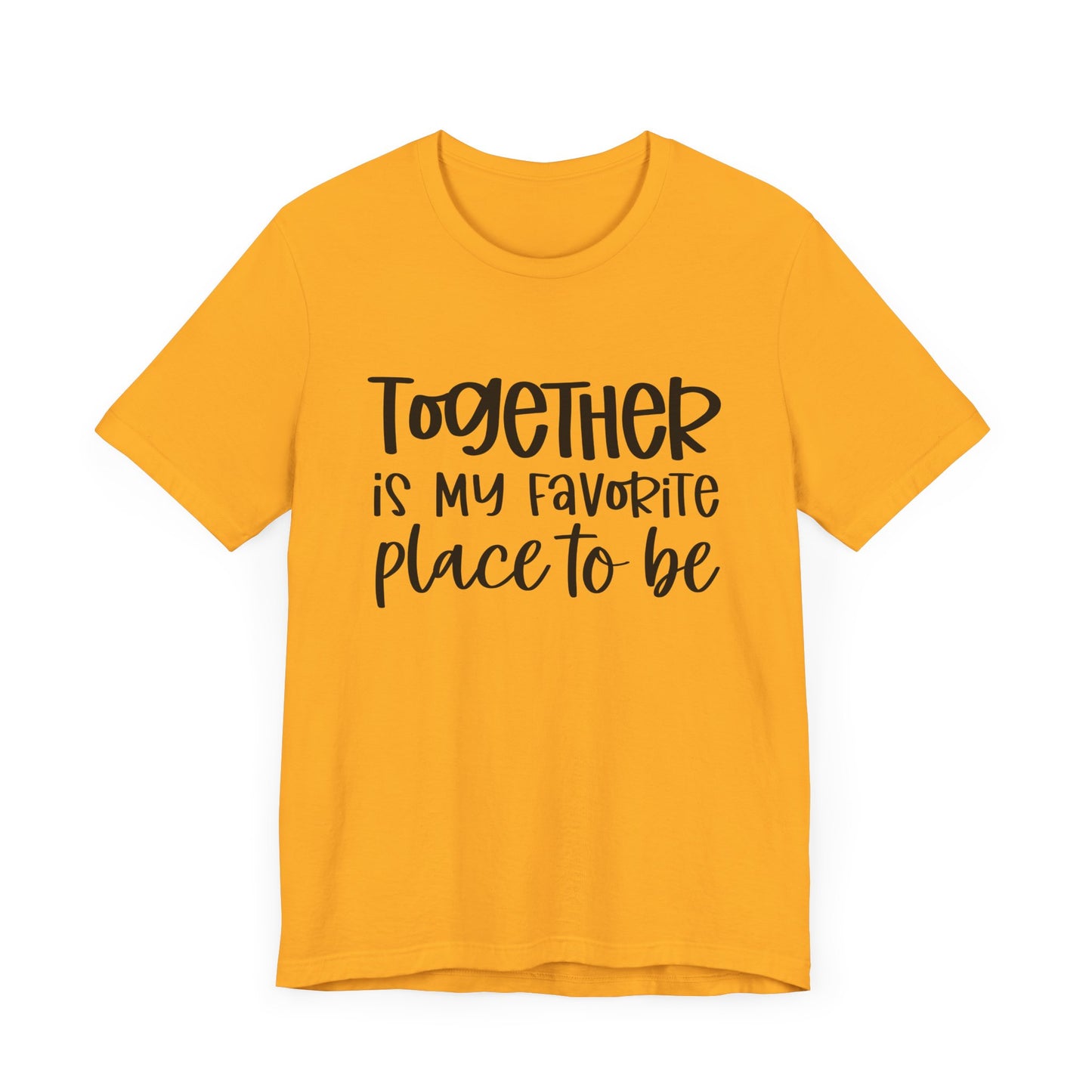 Together is My Favorite Place – Inspirational Couple Shirts