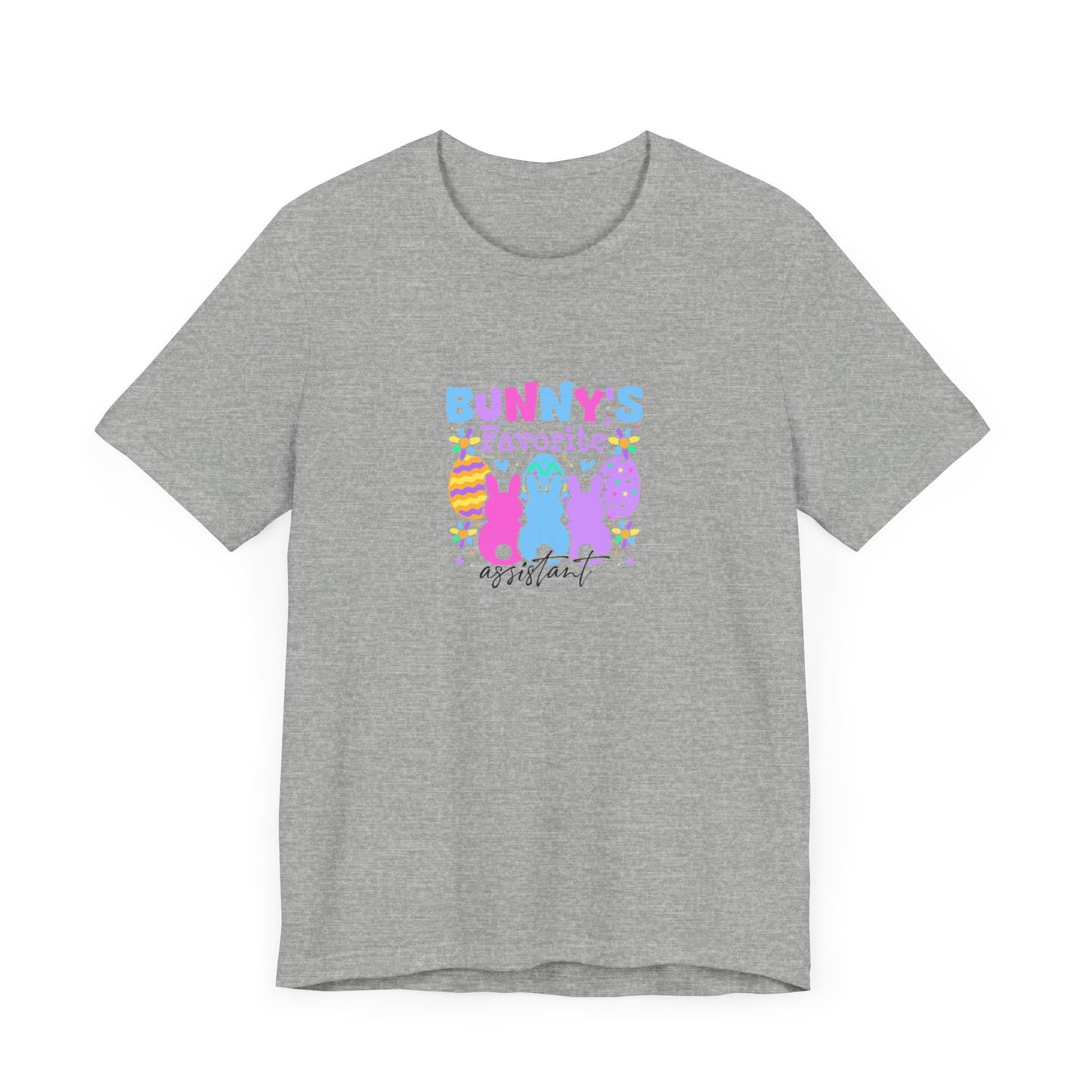 Women Easter Shirt – Bunny's Favorite Assistant Funny Bunny Tee