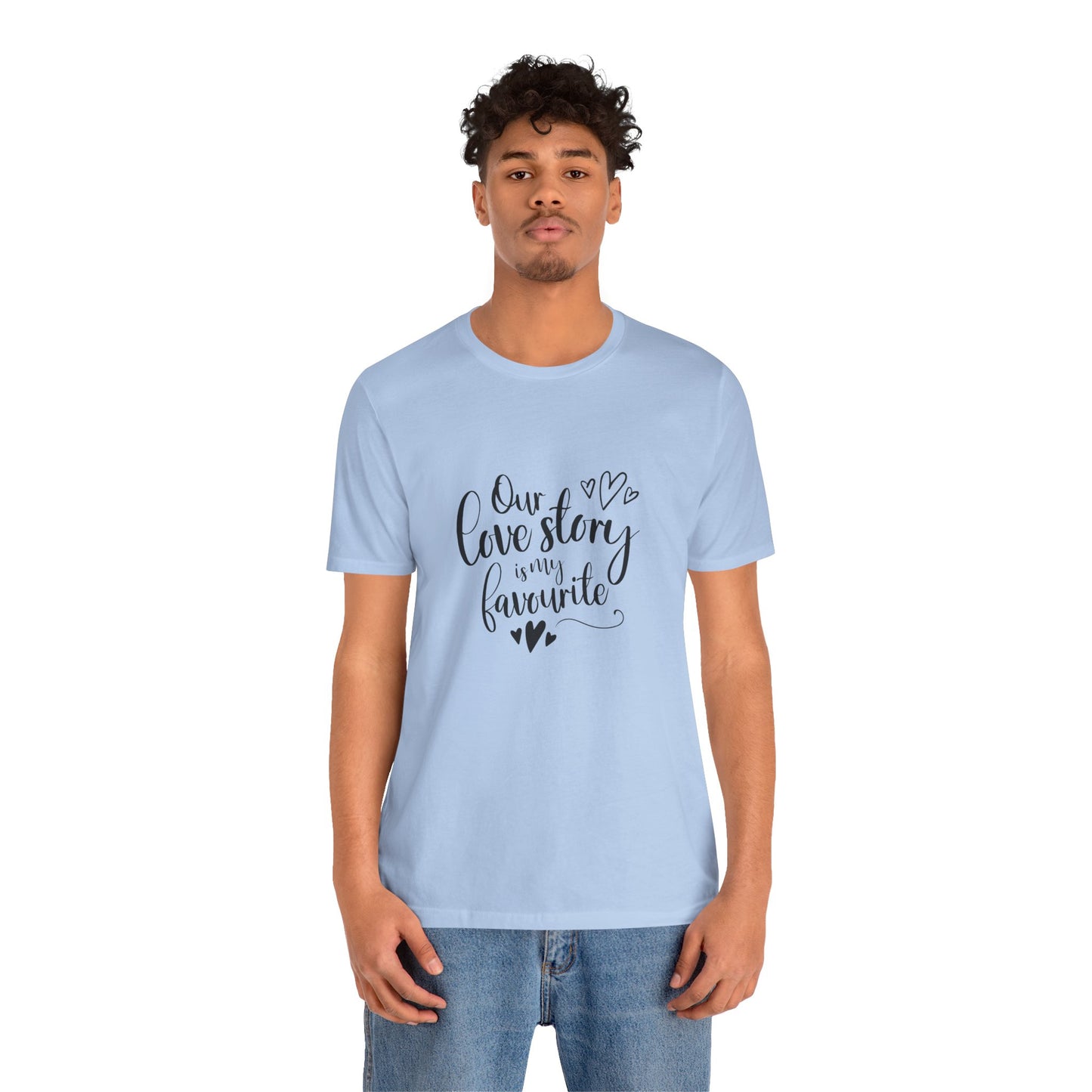 Couples Gift Shirt – Our Love Story Is My Favorite Tee