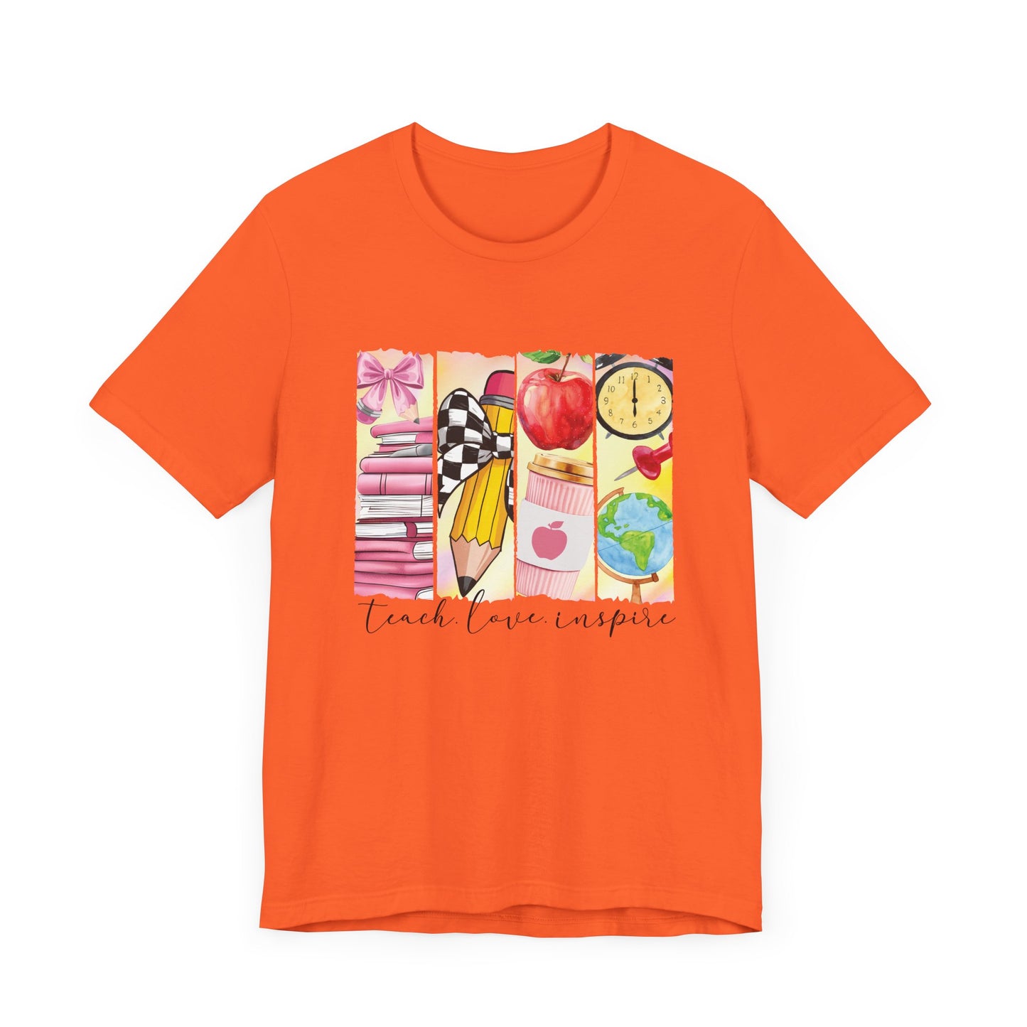 Teach Love Inspire – Teacher Shirt with Meaningful Message