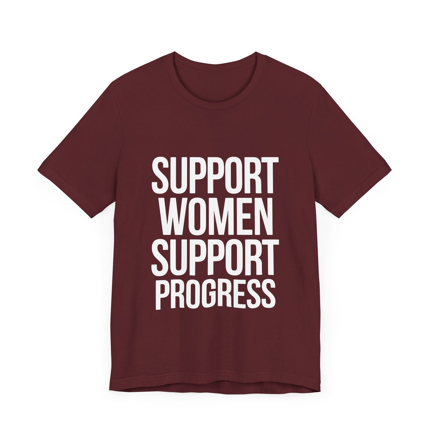 Support Women, Support Progress – Women’s Empowerment Graphic