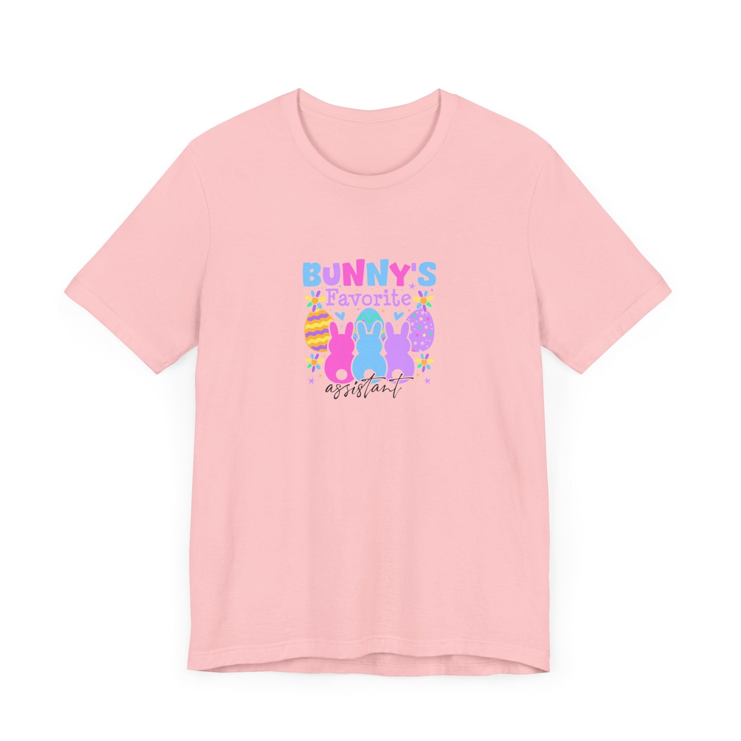 T-Shirt Women Easter Shirt – Bunny's Favorite Assistant Funny Bunny Tee