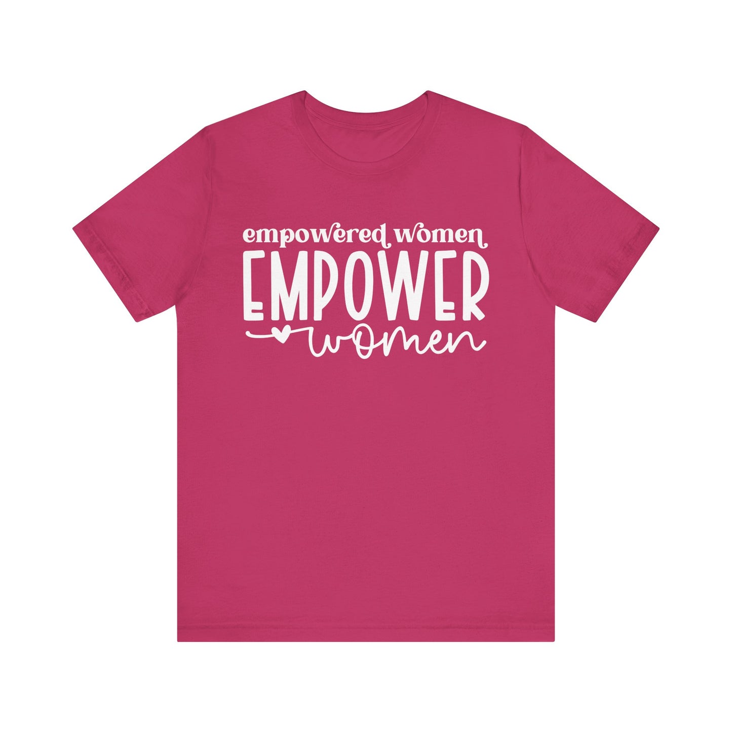 Berry Motivational Shirts – Empowered Women Empower Women Tee