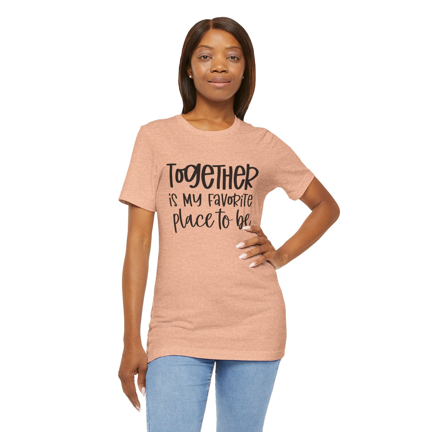 Together is My Favorite Place – Inspirational Couple Shirts