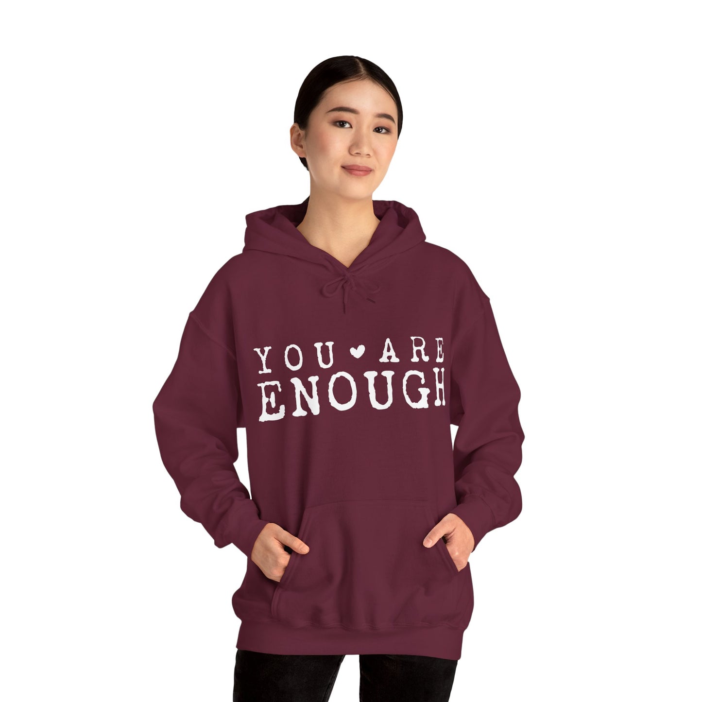 You Are Enough – Suicide Awareness Hoodie for Women