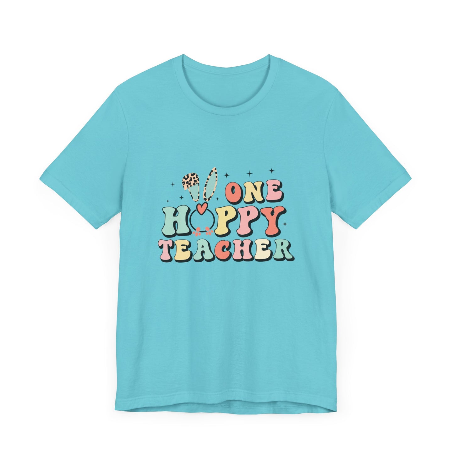 Teacher Easter Shirt – One Hoppy Teacher Bunny Tee