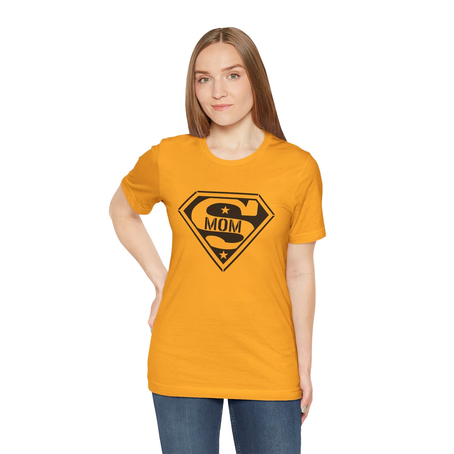 T-Shirt Motivational Shirts – Super Mom T-Shirt for Strong Women