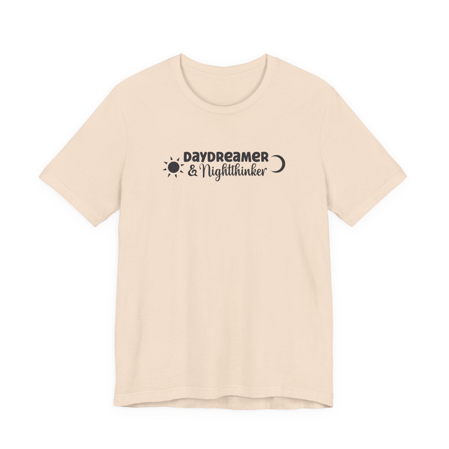 T-Shirt Daydreamer & Nightthinker Shirt – Whimsical Graphic Tee for Dreamers