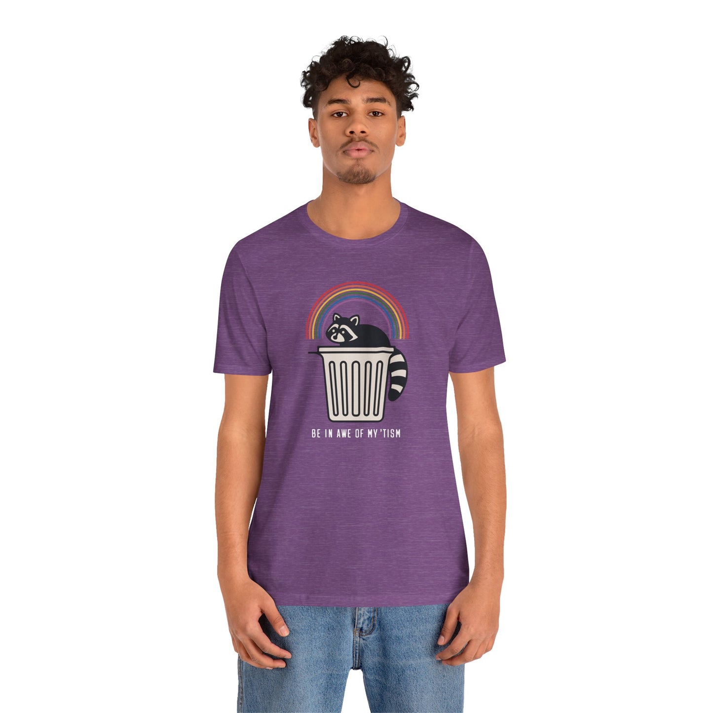 T-Shirt BE IN AWE OF MY ’TISM Funny Autism Awareness T‑Shirt for Adults