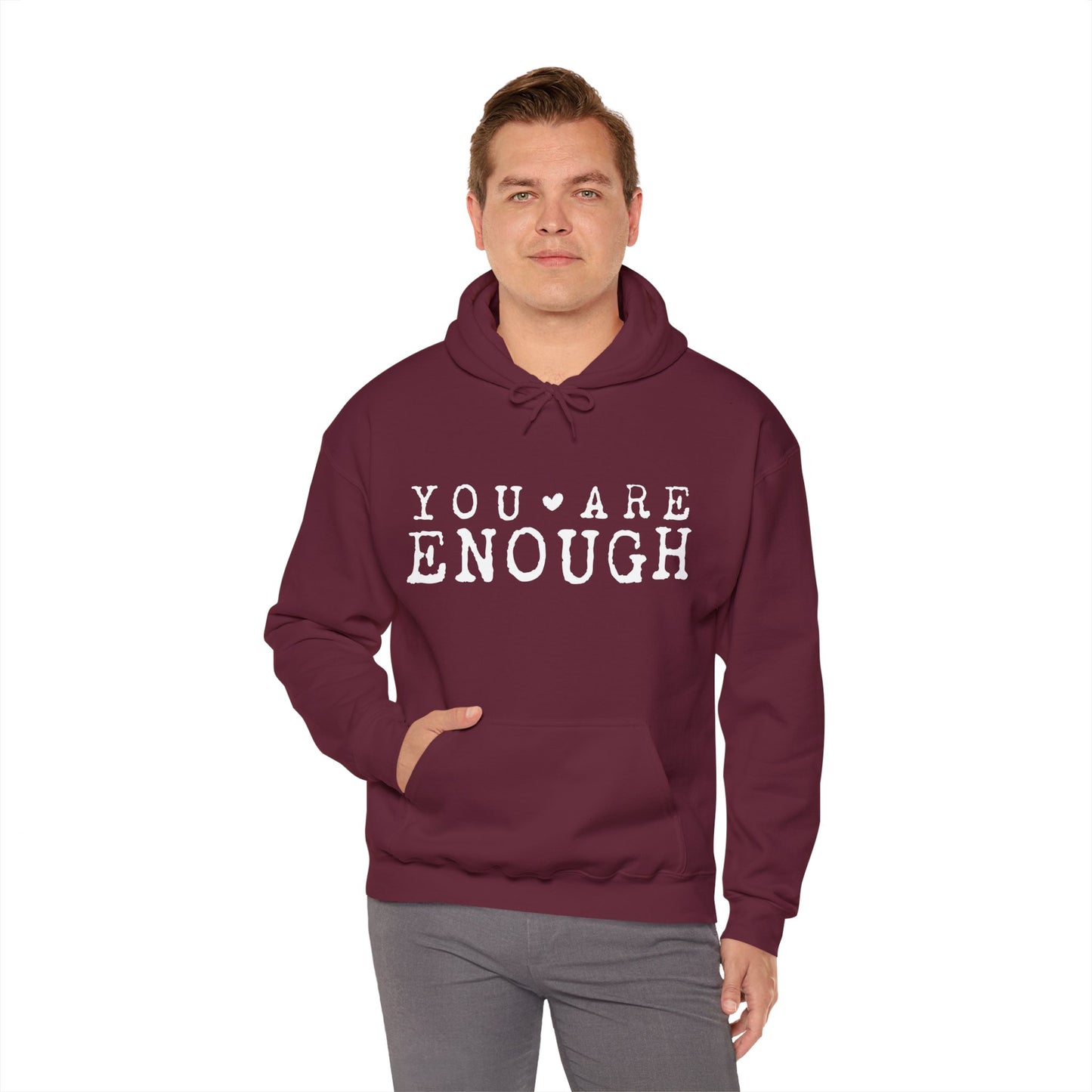 You Are Enough – Suicide Awareness Hoodie for Women