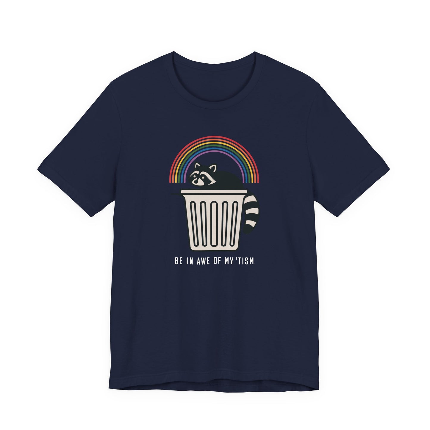 T-Shirt BE IN AWE OF MY ’TISM Funny Autism Awareness T‑Shirt for Adults