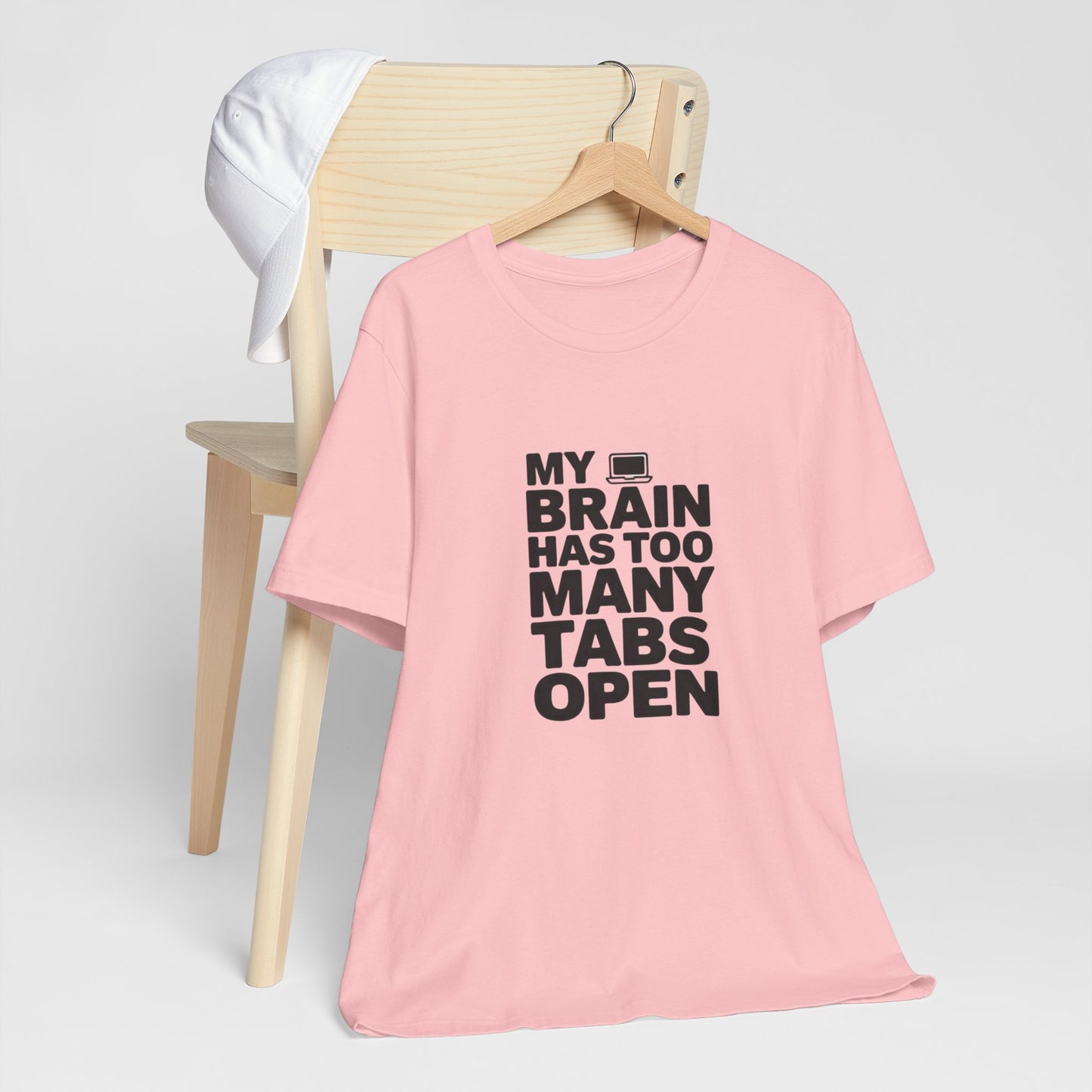 T-Shirt MY BRAIN HAS TOO MANY TABS OPEN – Funny ADHD T Shirt for Adults