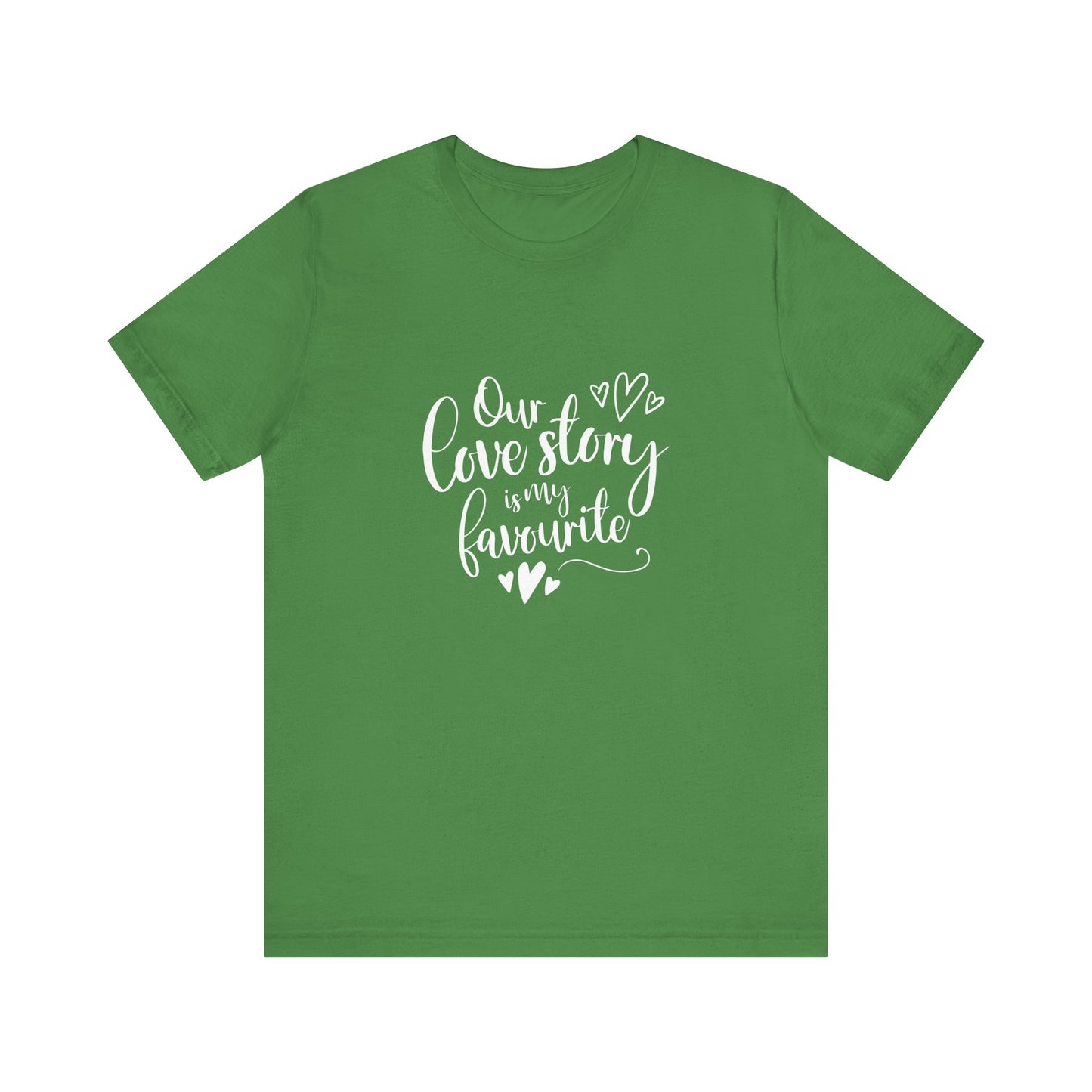 Leaf Couples Gift Shirt – Our Love Story Is My Favorite Tee