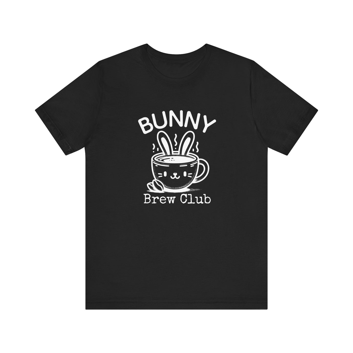 Black Coffee Easter Shirt – Bunny Brew Club Funny Easter Tee for Women