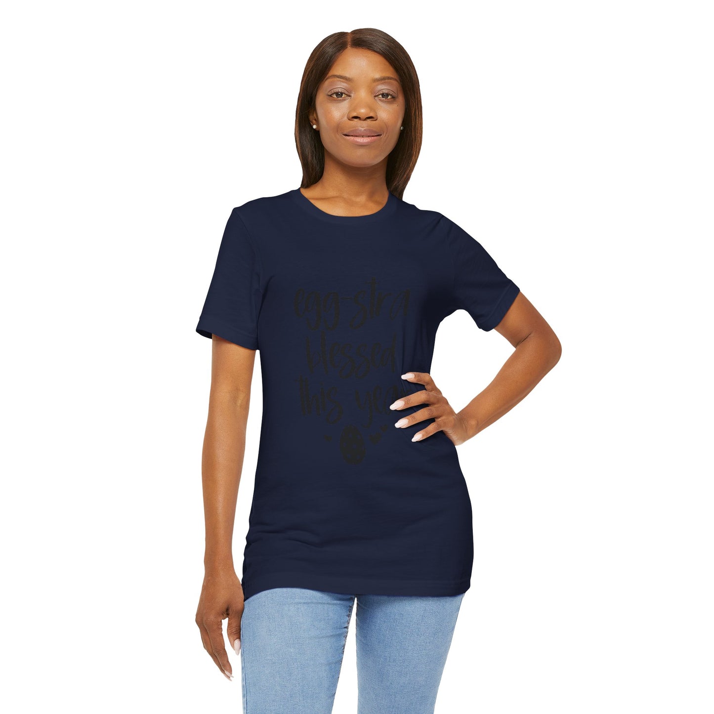 Faith-Based Easter Shirt – Eggstra Blessed This Year Tee