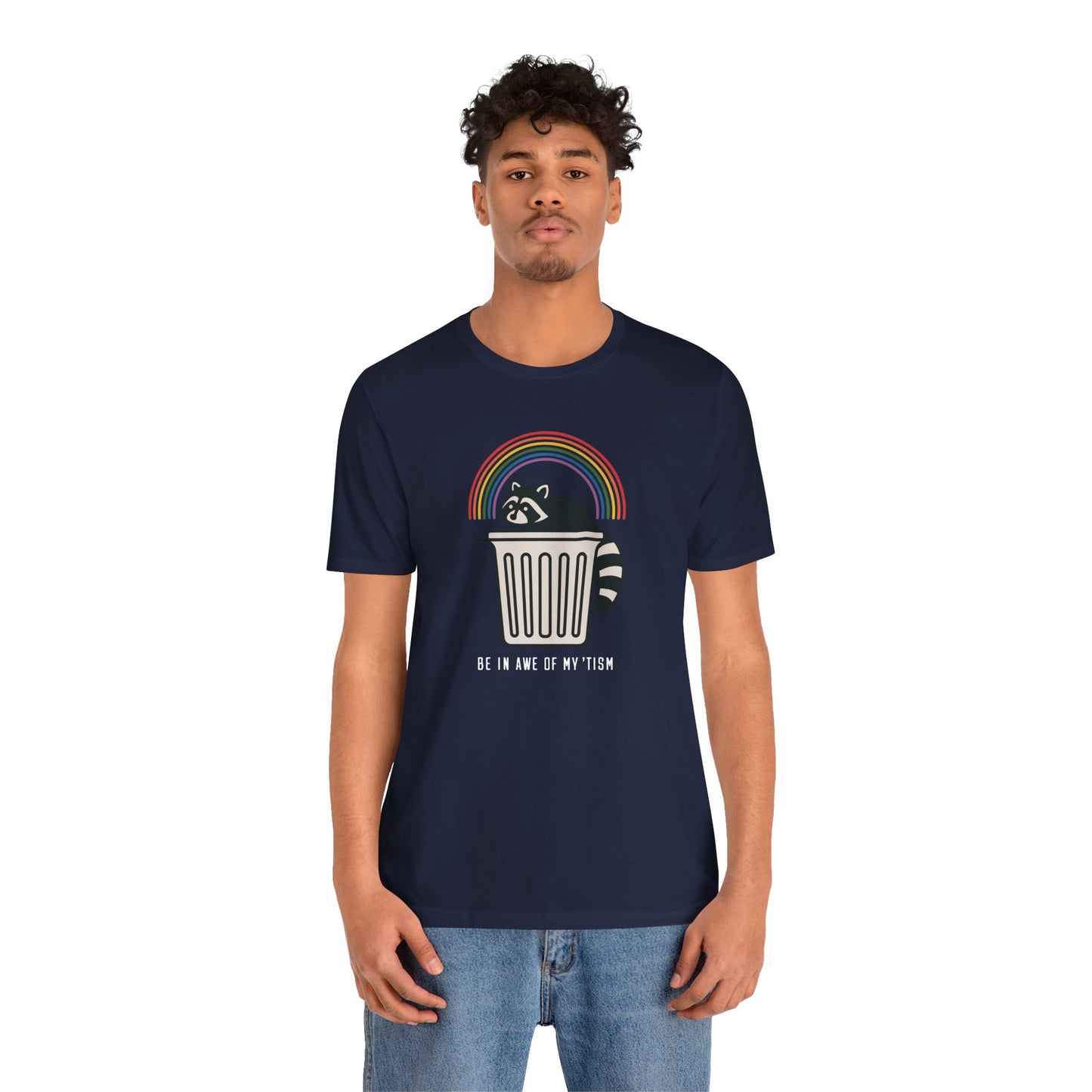 T-Shirt BE IN AWE OF MY ’TISM Funny Autism Awareness T‑Shirt for Adults