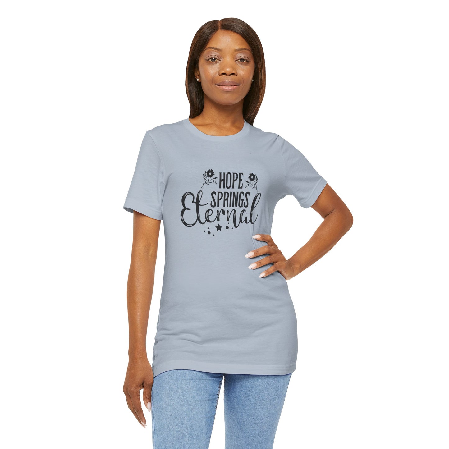 Motivational Shirts – Hope Springs Eternal Women’s Easter Tee