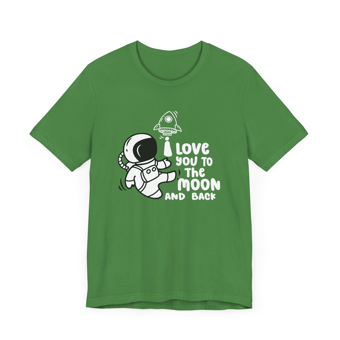 Romantic Message Tee – I Love You to the Moon and Back Shirt