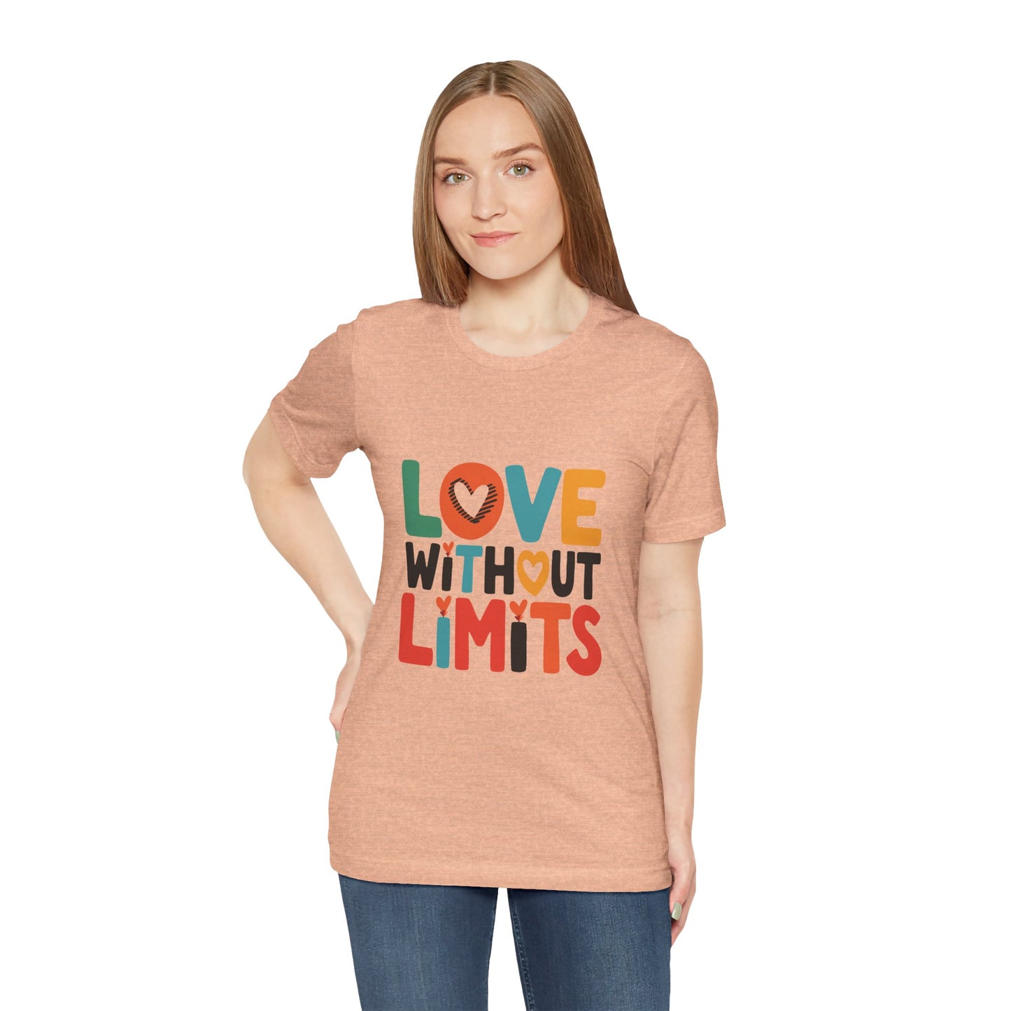 Motivational Shirts – Love Without Limits Women's T-shirt