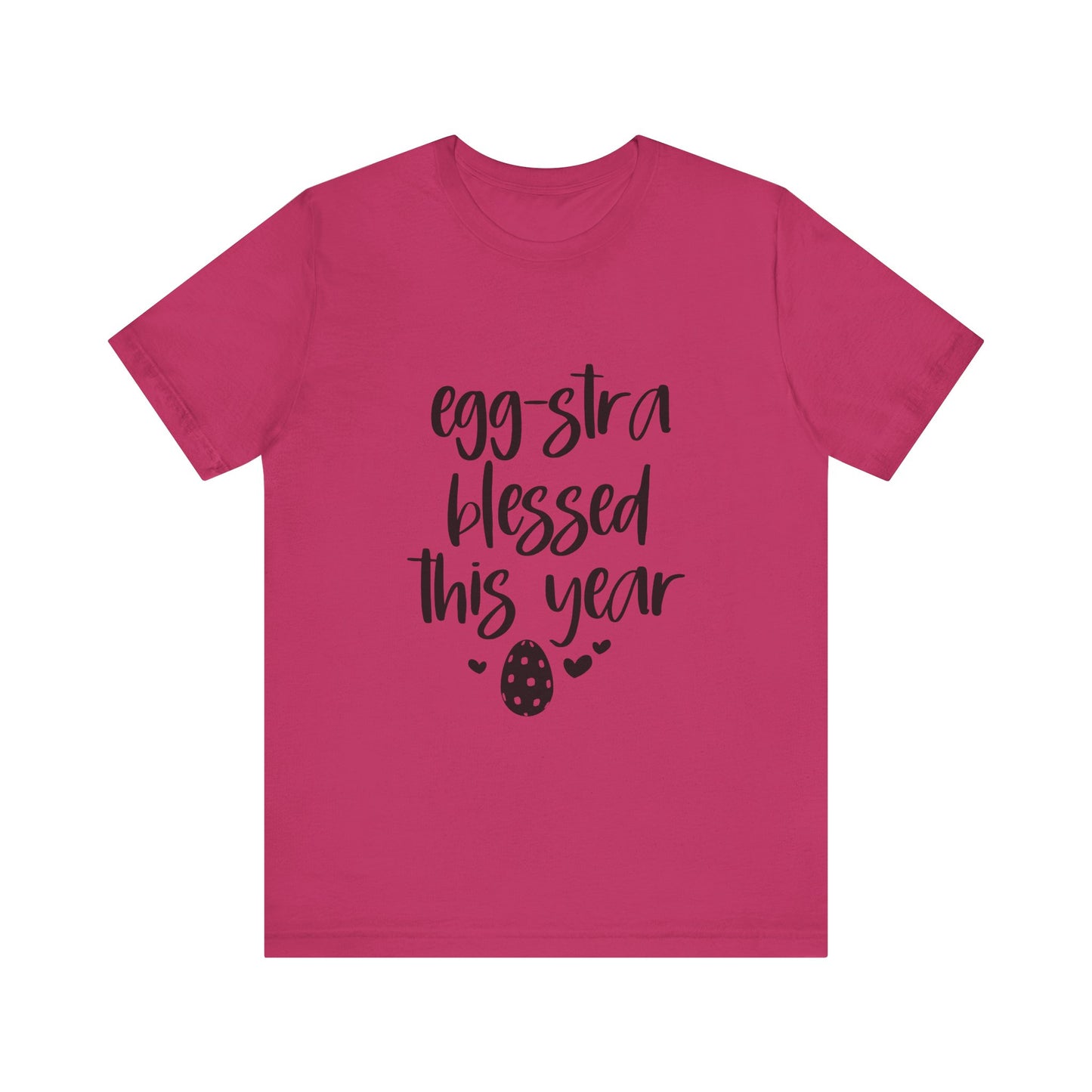 Berry Faith-Based Easter Shirt – Eggstra Blessed This Year Tee