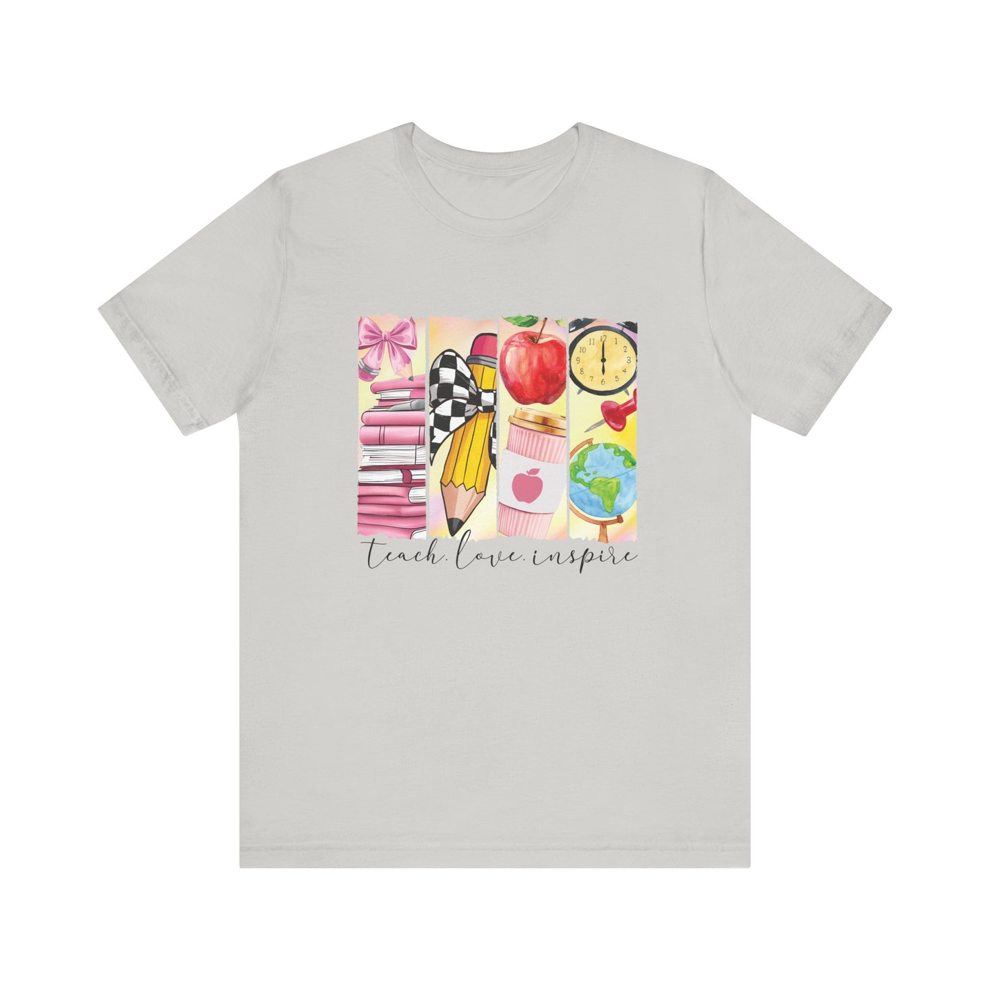 T-Shirt Teach Love Inspire – Teacher Shirt with Meaningful Message