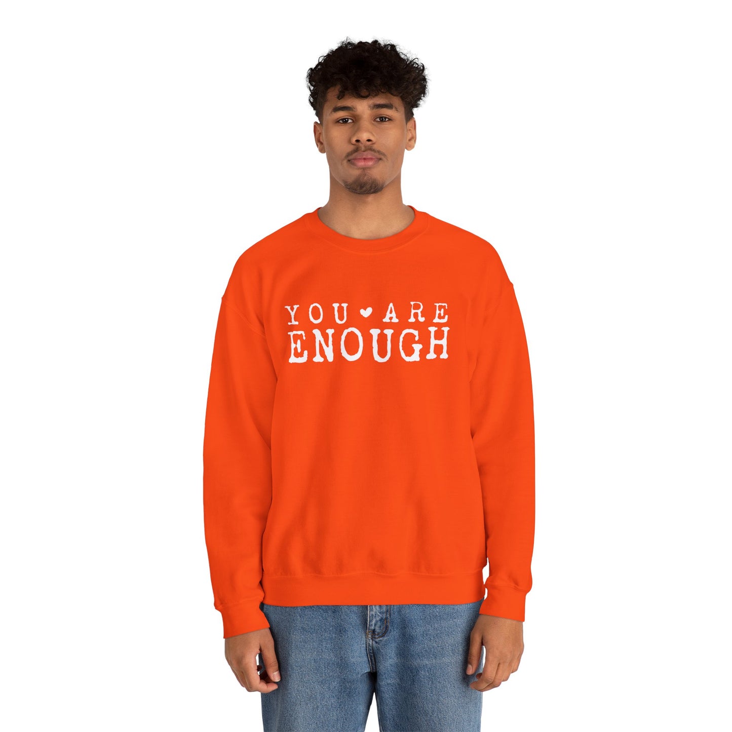 You Are Enough – Mental Health Sweatshirt for Women