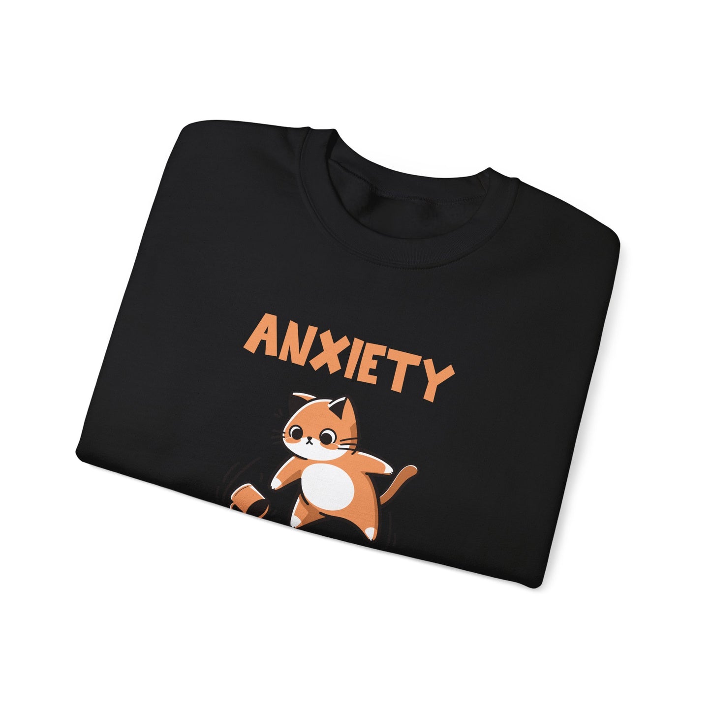 Sweatshirt Anxiety When I Have to Adult Funny Women’s Mental Health Sweatshirt