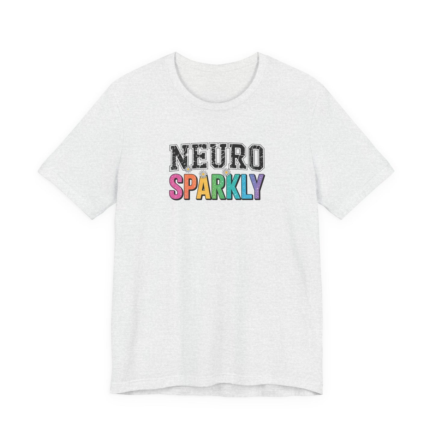 T-Shirt NEURO SPARKLY – Colorful ADHD T Shirt for Women & Young Adults