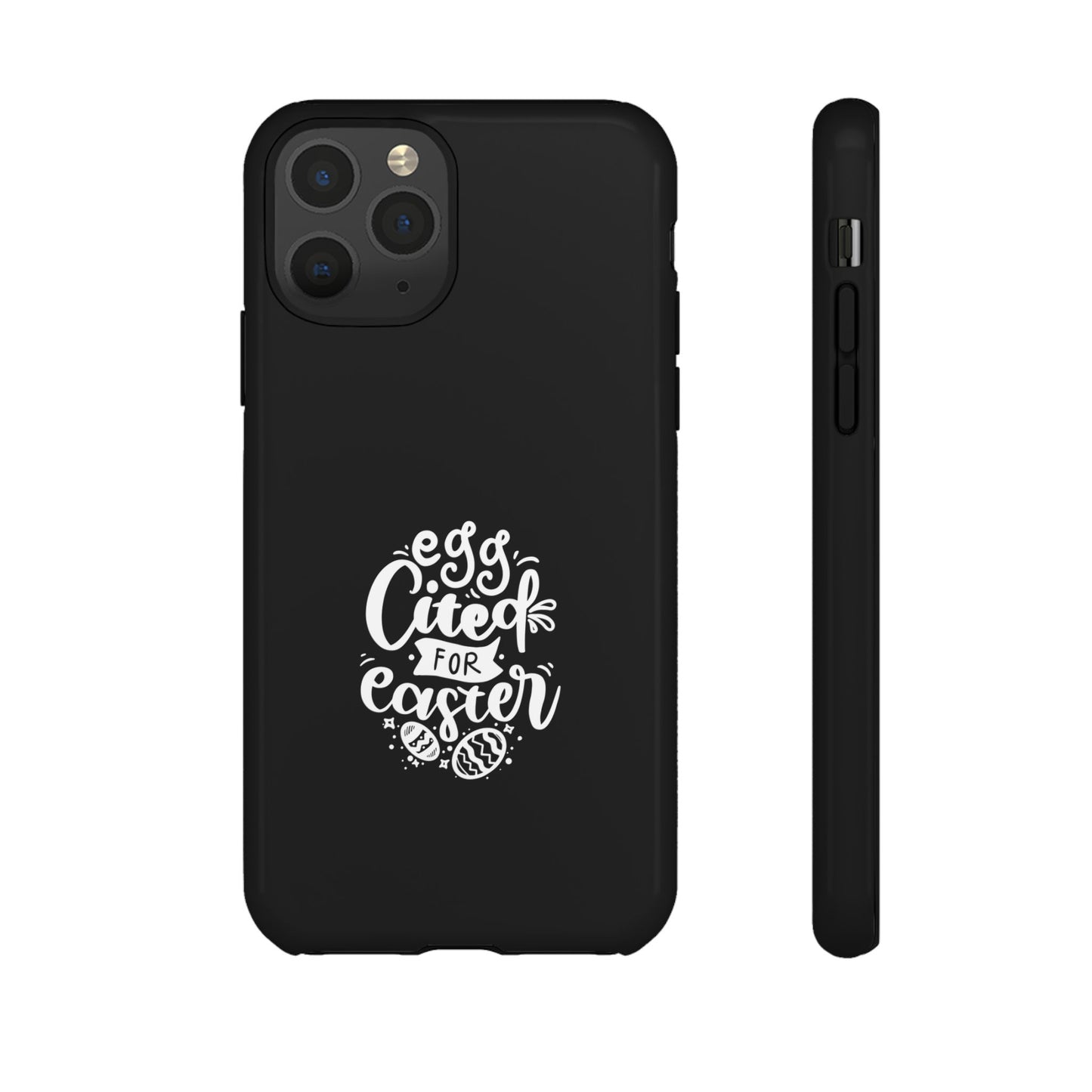 iPhone 11 Pro Glossy Egg-cited for Easter Phone Case | Fun & Trendy Spring Cover