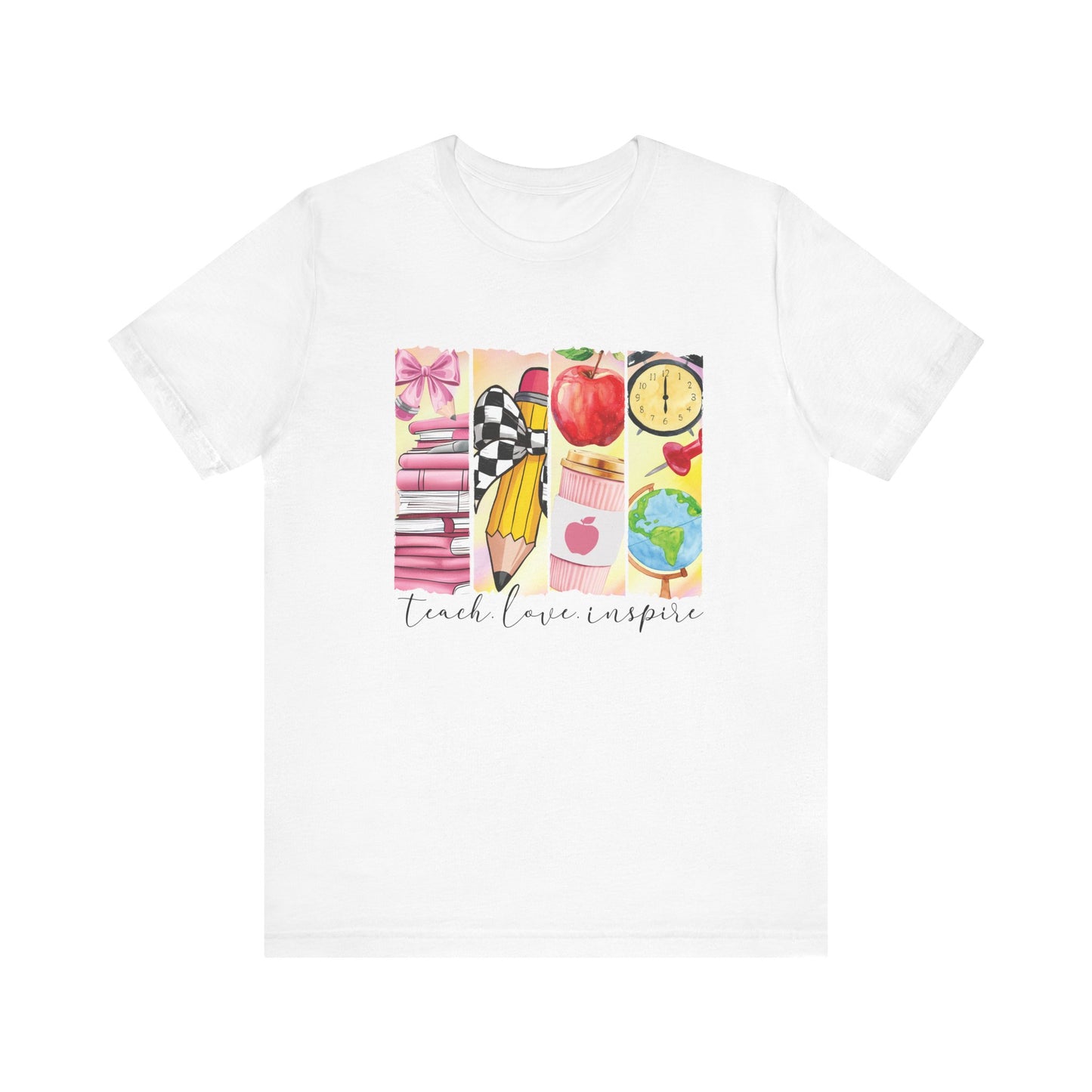T-Shirt Teach Love Inspire – Teacher Shirt with Meaningful Message