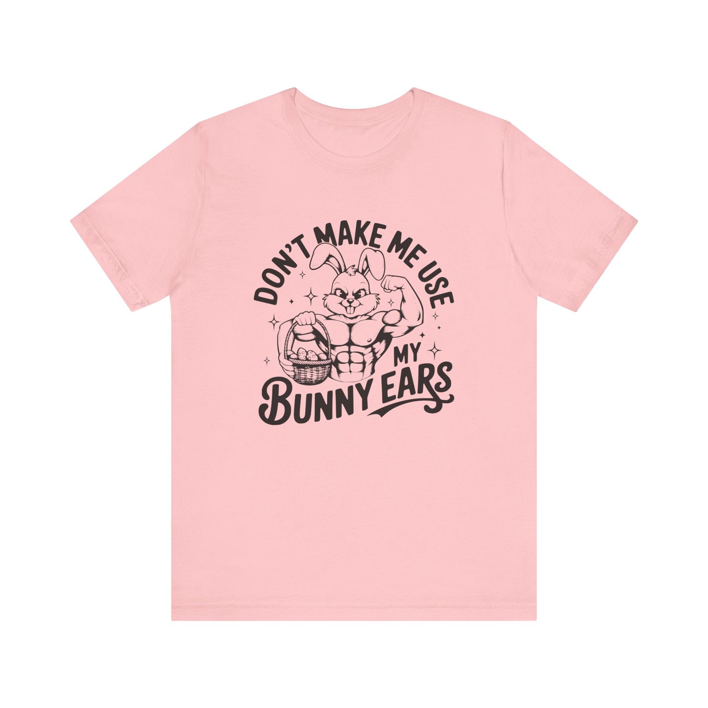 Pink Easter Fitness Shirt – Bunny Gains No Days Off Unisex Tee