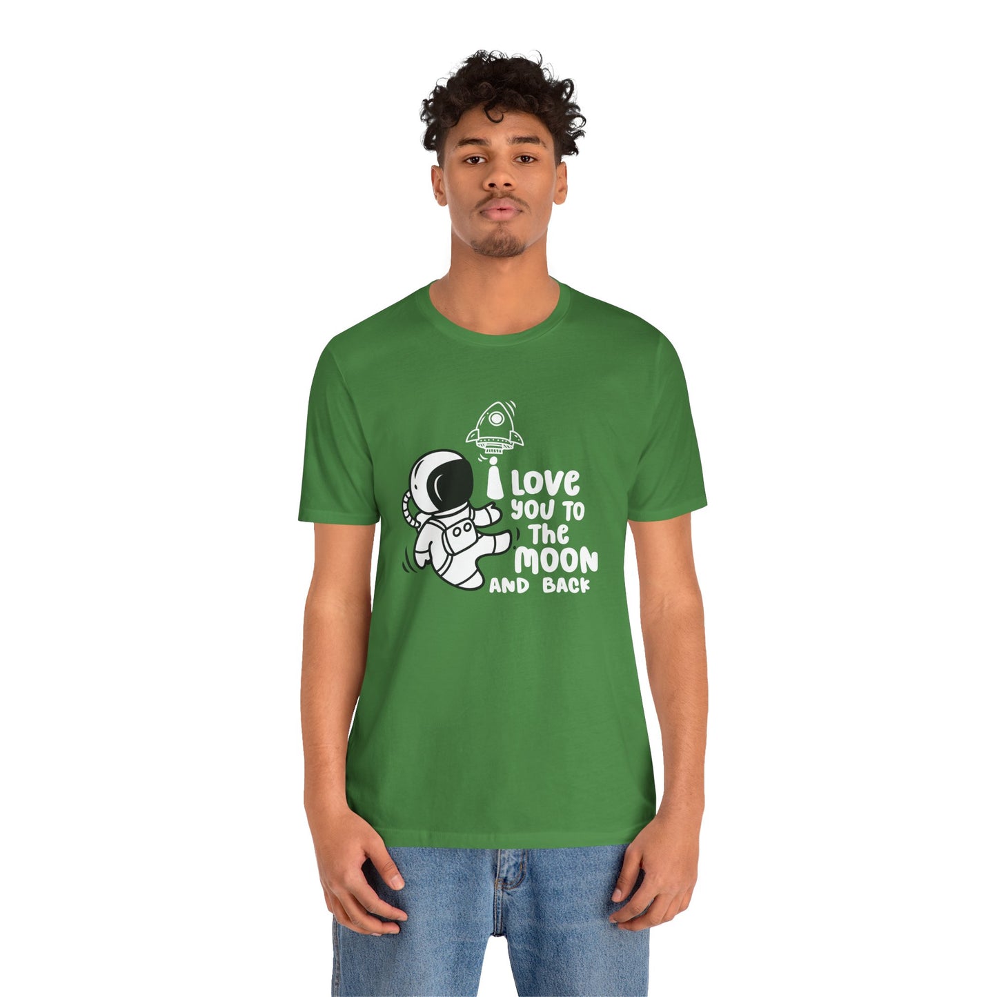 Romantic Message Tee – I Love You to the Moon and Back Shirt
