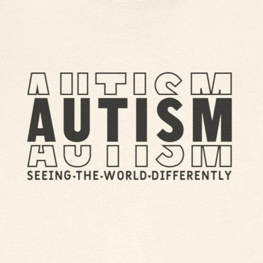 T-Shirt Autism; Seeing the World Differently Autism T-Shirt