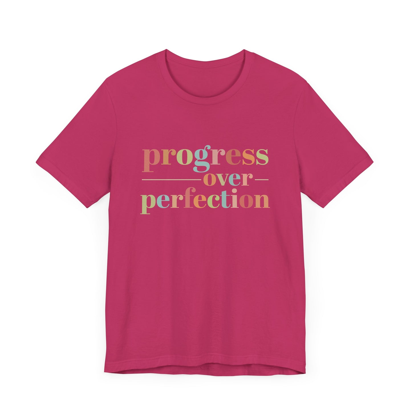 Progress Over Perfection Shirt – Growth Mindset Shirt