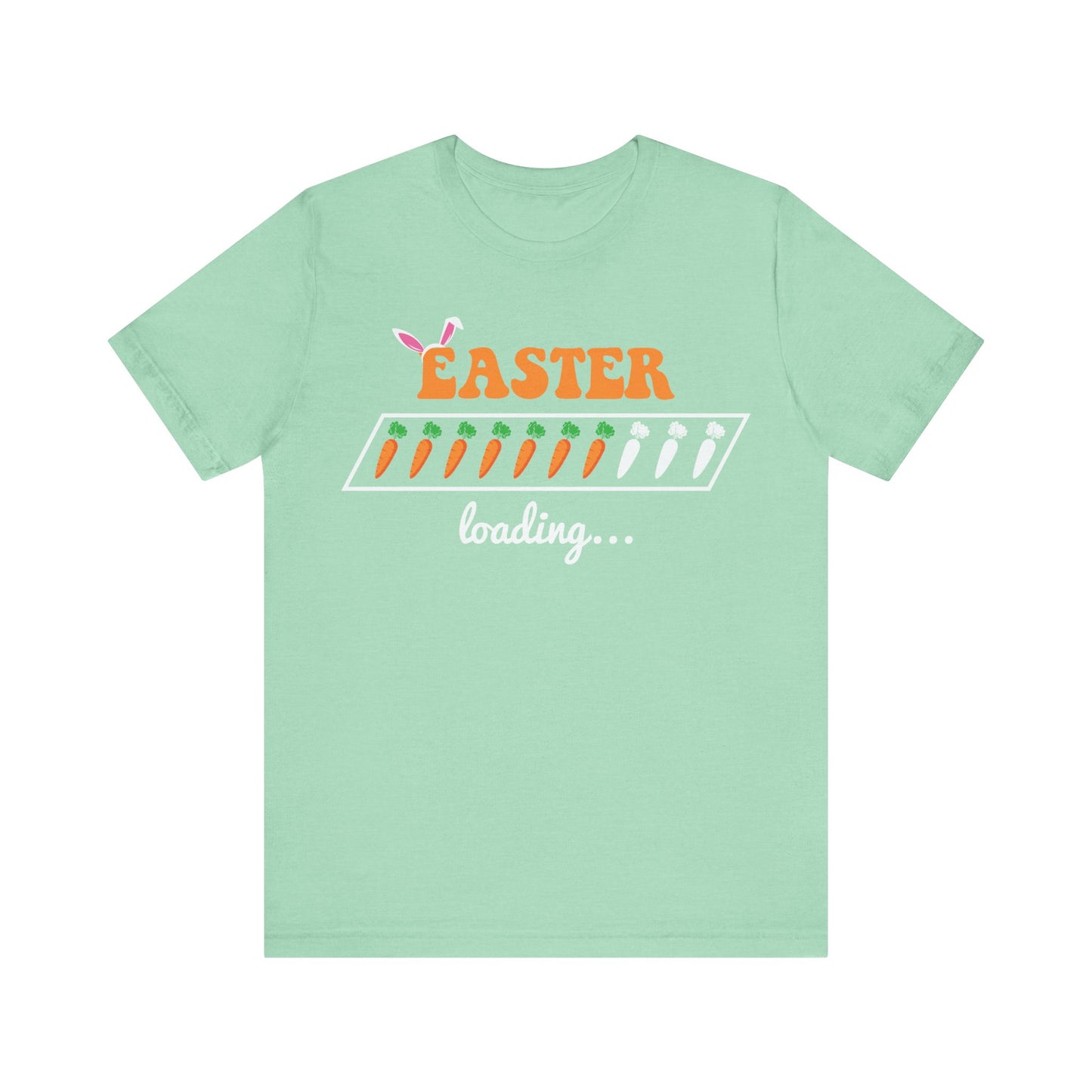 Heather Mint Trendy Easter Shirt – Easter Loading... Please Wait Tee