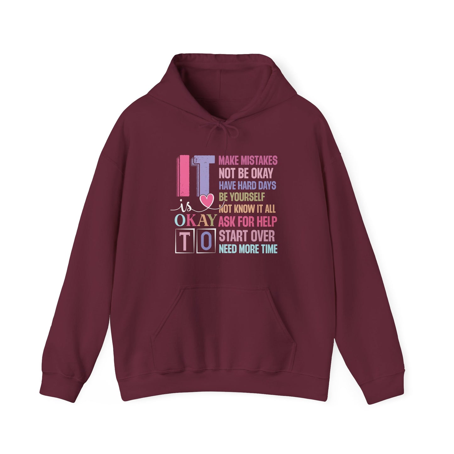 It’s Okay to Make Mistakes – Suicide Prevention Hoodie