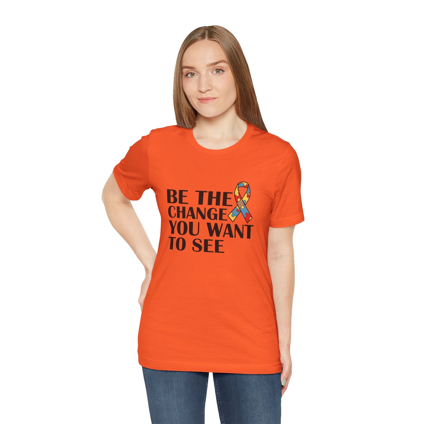 Inspirational Quotes Shirt – Be the Change You Want to See