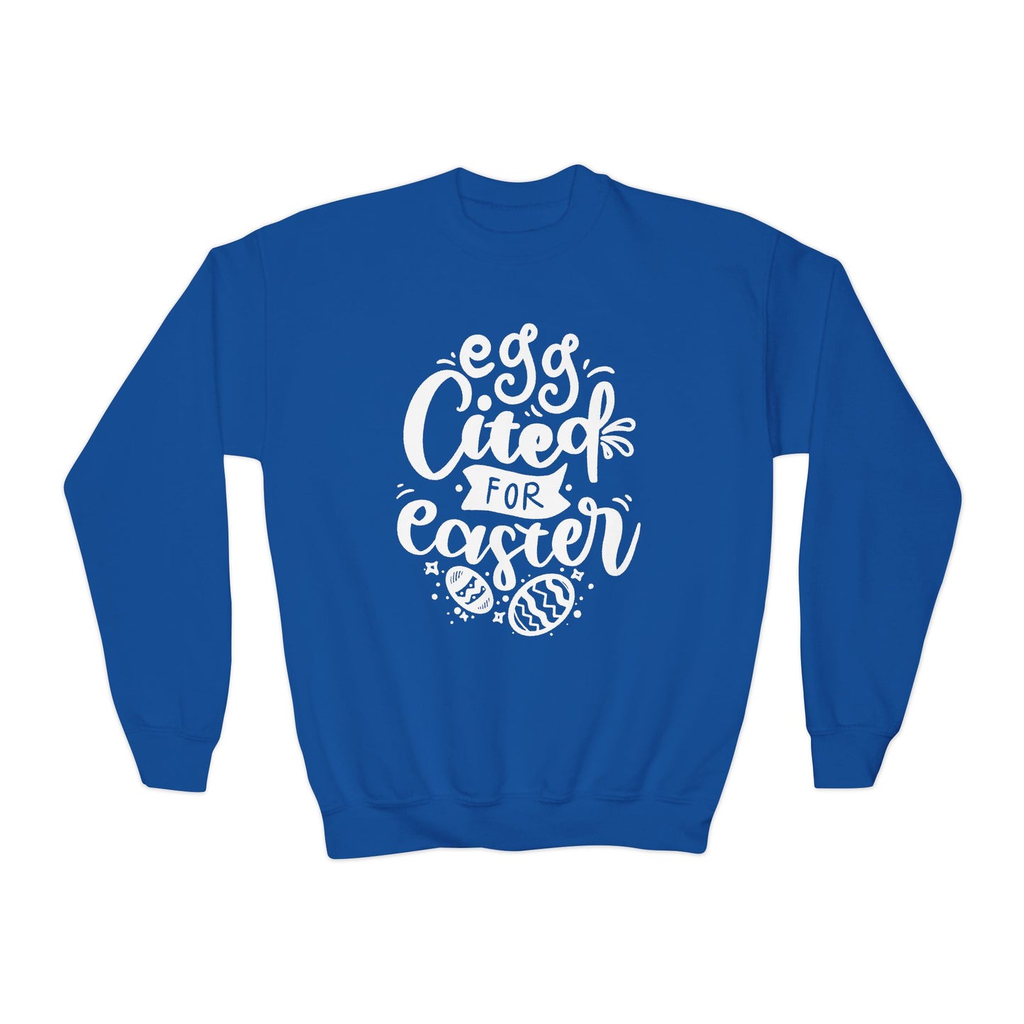 Royal Egg-cited for Easter Kids Sweatshirt | Funny Easter Sweatshirt