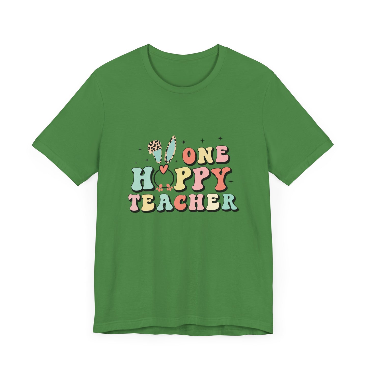 Teacher Easter Shirt – One Hoppy Teacher Bunny Tee