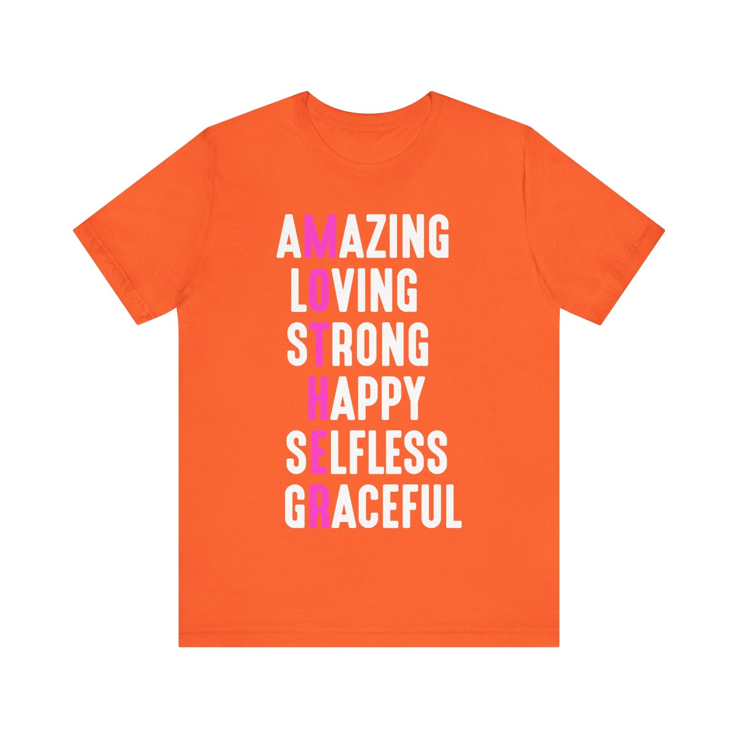 T-Shirt Empowering Mom Shirt – Amazing, Strong, Graceful & Loving