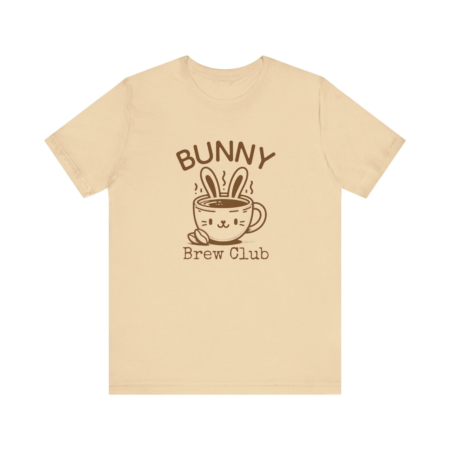 Soft Cream Coffee Easter Shirt – Bunny Brew Club Funny Easter Tee for Women