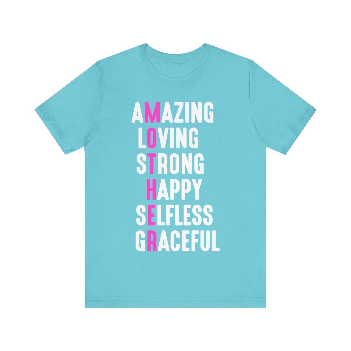 T-Shirt Empowering Mom Shirt – Amazing, Strong, Graceful & Loving