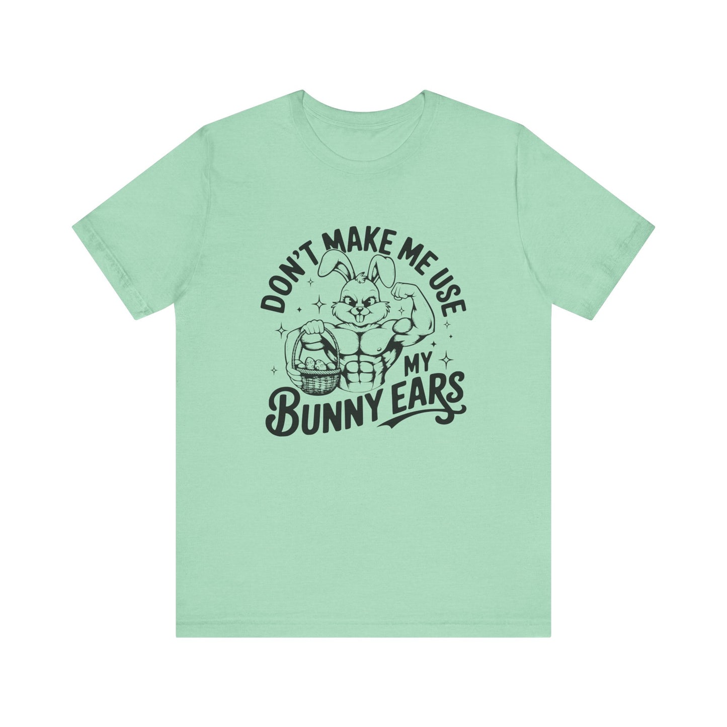 Heather Mint Easter Fitness Shirt – Bunny Gains No Days Off Unisex Tee