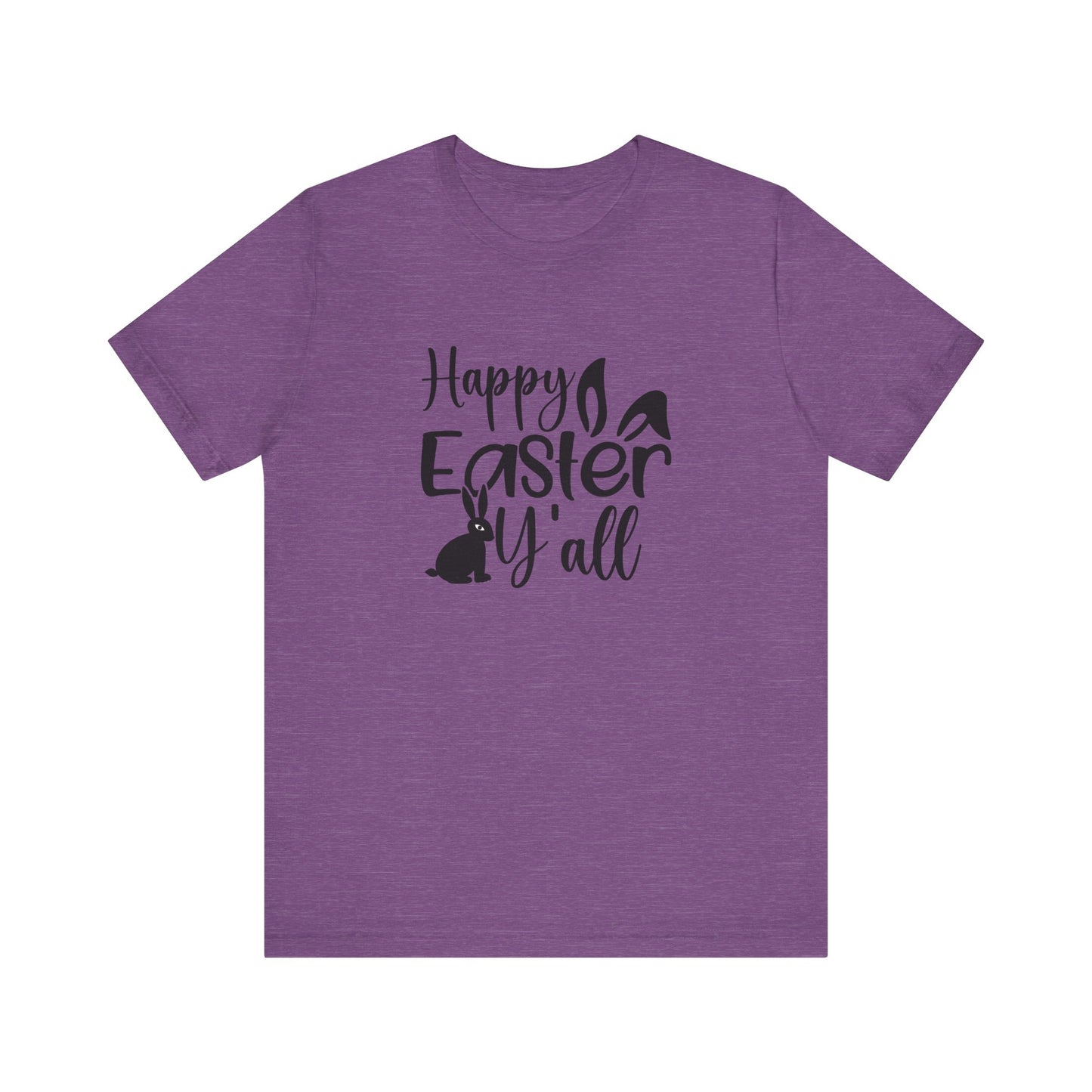 Heather Team Purple Southern Easter Shirt – Hoppy Easter, Y’all! Tee