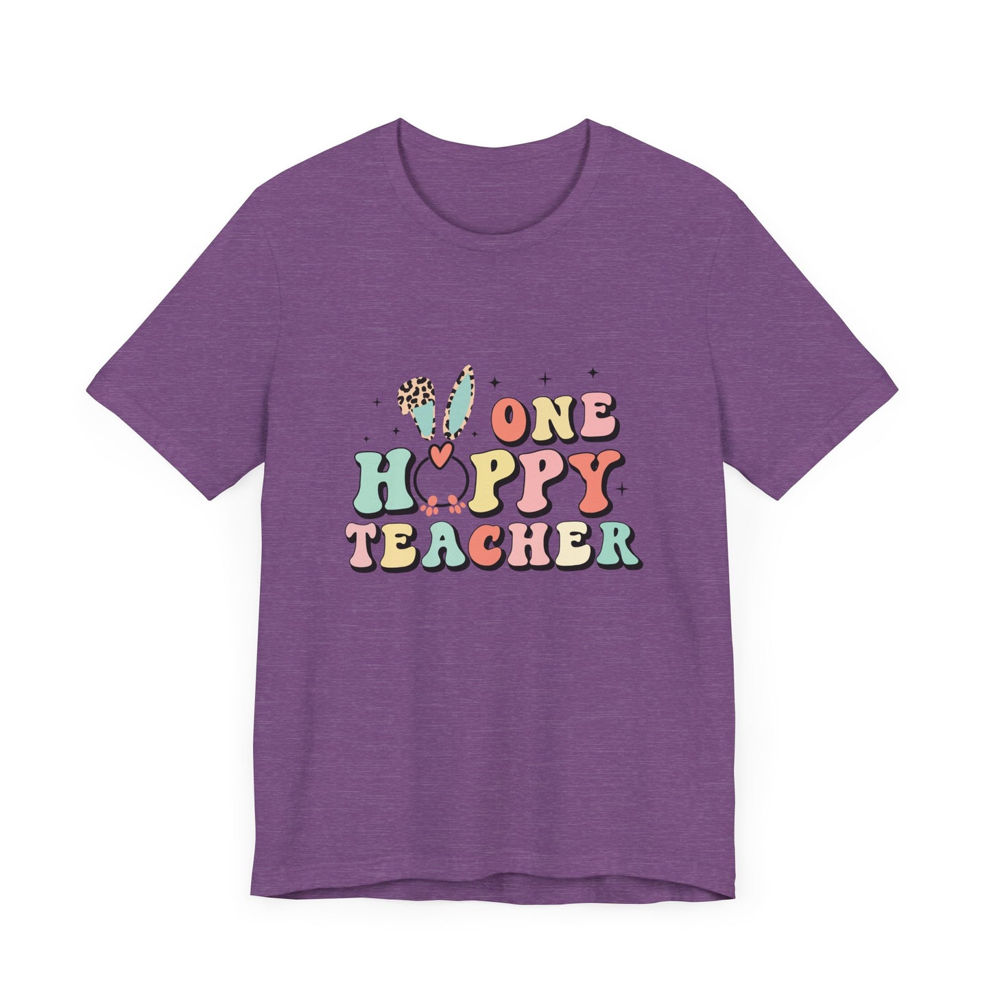 Teacher Easter Shirt – One Hoppy Teacher Bunny Tee
